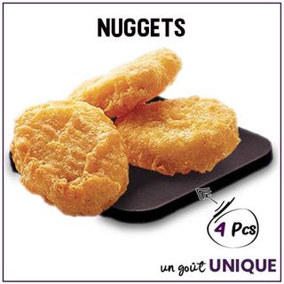 NUGGETS 4 PIECES  