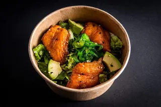 Salmon salad