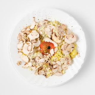 Rižoto s šampinjonima