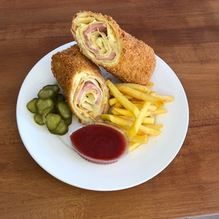 Pohovana palačinka Šunka kačkavalj