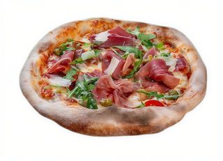 Margherita al prosciutto cotto senza glutine