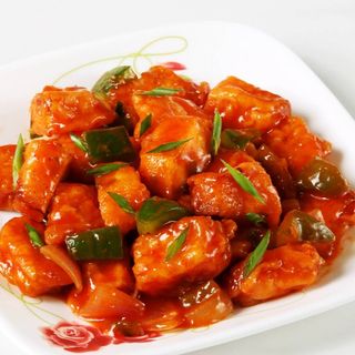 Garlic Paneer Chilly 