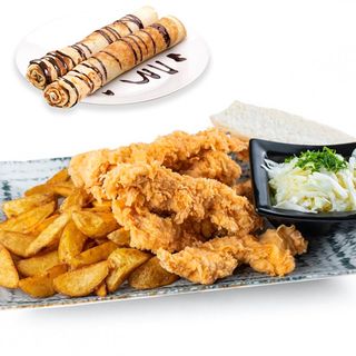 Maxi Menu: Crispy Strips