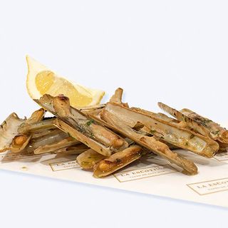 Navajas a la plancha