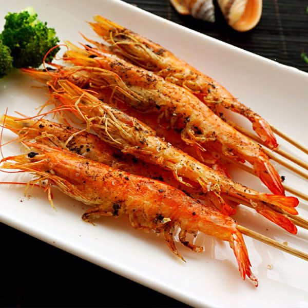 Brocheta De Langostinos 4 Uds.