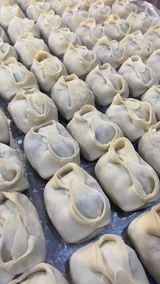 Манты свежемороженые с мясом тыквой 1 шт