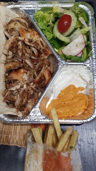 Plat Shawarma Tavuk