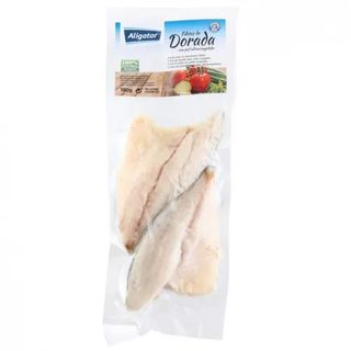 Filete De Dorada C/Piel Aligator 2 Pzas Vacío 180  Gr.