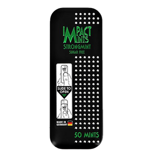 Драж Impact Mints без цук сильна м'ята9г