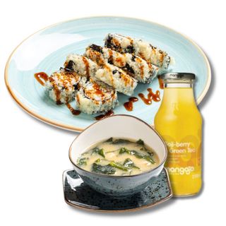 Tempura Delight + Babida + Miso Soup