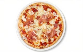 Піца з прошуто та Грана Падано 