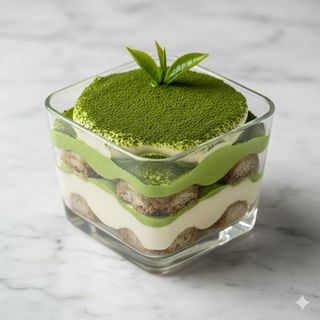 Tiramisú De Té Matcha