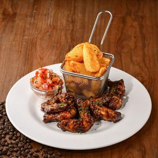 BBQ Coffee Chicken Wings