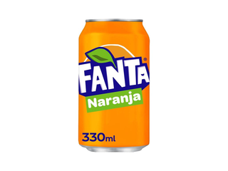 Fanta Naranja lata 330ml.