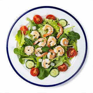 Sałatka z krewetkami