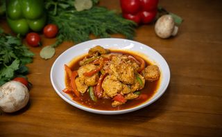 Курица в сладком соусе
