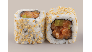 79.Uramaki - Tatar z łososia(6szt.)
