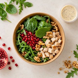 Truffle Pomegrenate Salad