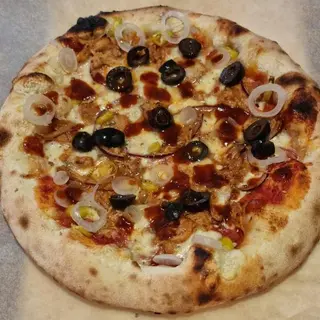 Pizza pulled pork