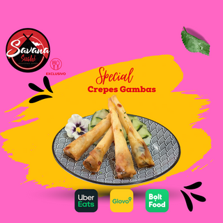 Crepes Gambas