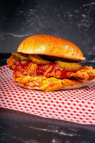 Buffalo Chicken Burger