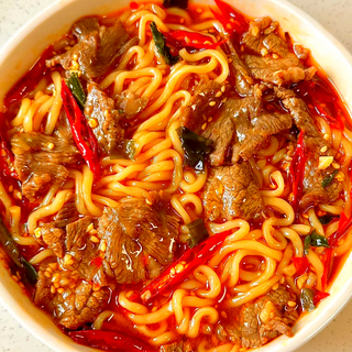 tallarines de sopa especial picante