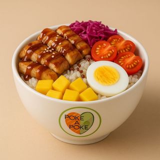 H/ Poke Grande Pollo Teriyaki