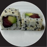 61 Aguacate Y Atún Con Sésamo (8 Uds.)