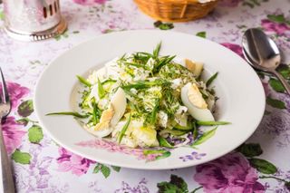 Салат Весенний с редисом