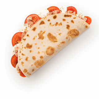 Piadina tonno e pomodoro