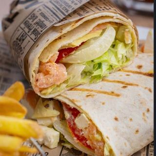 Wrap de salmon