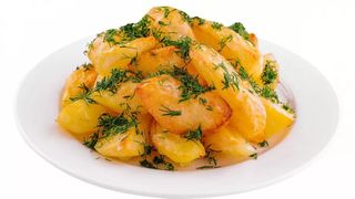 Картофи соте с чесън (200г)