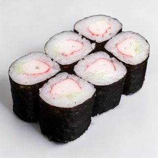 340.hosomaki granchio(6pz)蟹肉小卷