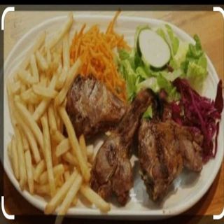 CHULETA DE CORDERO + PATATA 