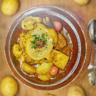 Tagine Lham B Btata W Zitoune