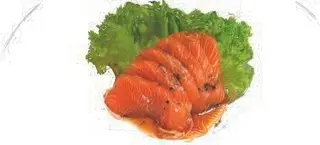Sashimi salmon piccante -  6 pezzi