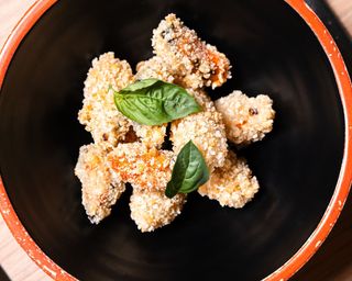 Cozze panata al panko