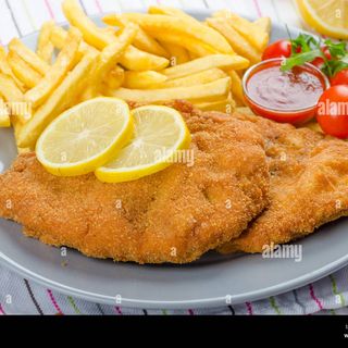 Cotolette Con Patatine