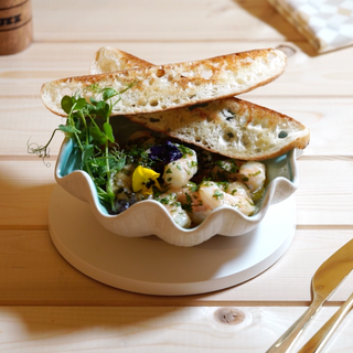 Creveți cu sos de unt și lămâie