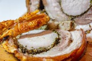 Porchetta al piatto