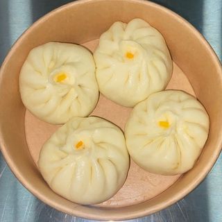 Bao vegetariano al vapore