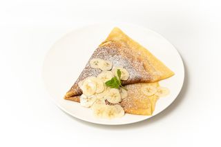 Блинчик с нутеллой и бананом