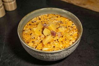 Supa de cartofi cu afumatura