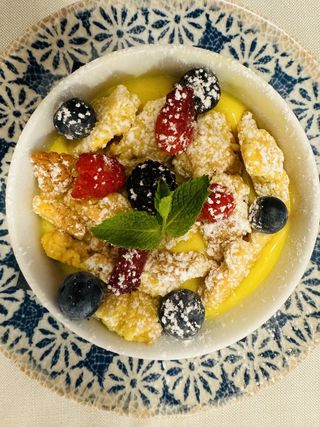 Scomposta di frolla salata