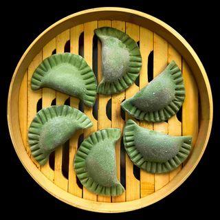 Pierożki ze szpinakiem i gorgonzolą (6 szt.)