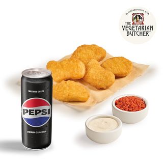 SOLO ZESTAW VEGE NUGGETS Z NAPOJEM LUB FRYTKAMI