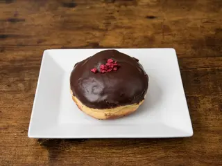 Berlinesa Relleno De Crema De Frambuesa