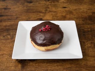 Berlinesa Relleno De Crema De Frambuesa