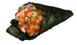 Temaki de salmão