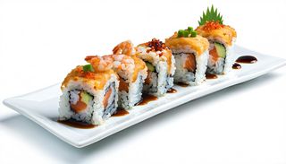 Uramaki tempura yaki